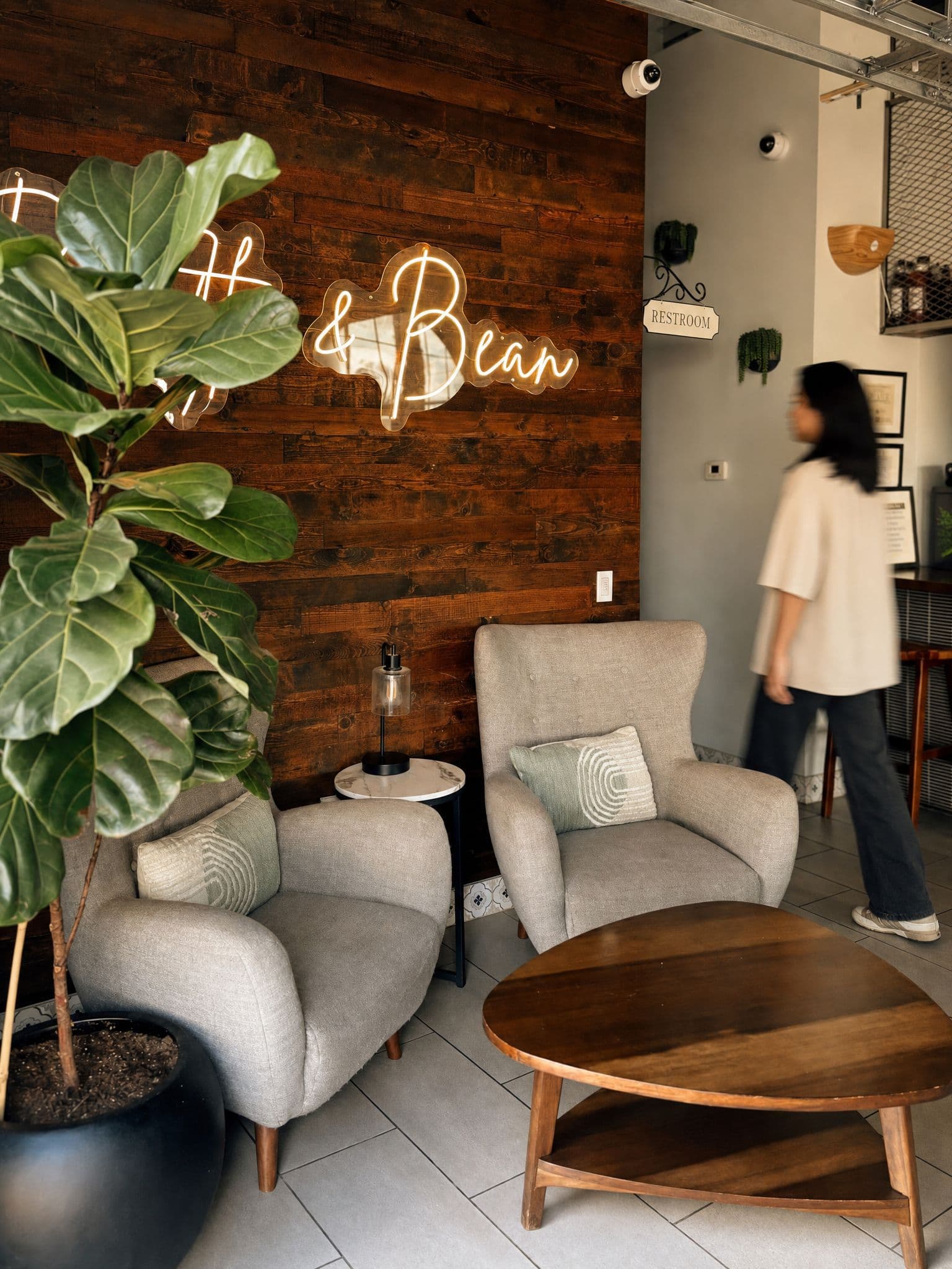Bottle and Bean — Commercial interior design by Palm and Mountain