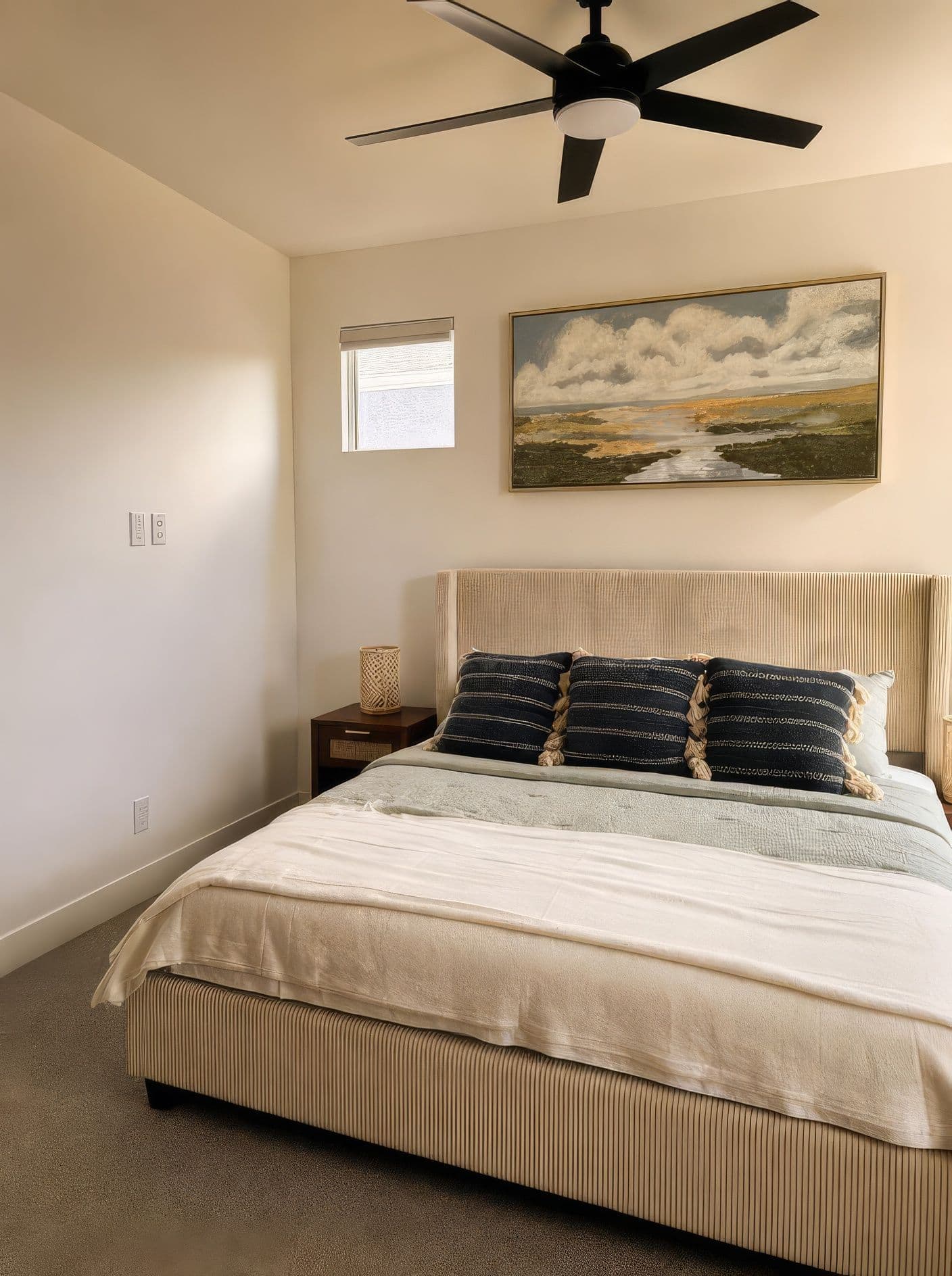 Interior by Palm and Mountain — Dover Mesa