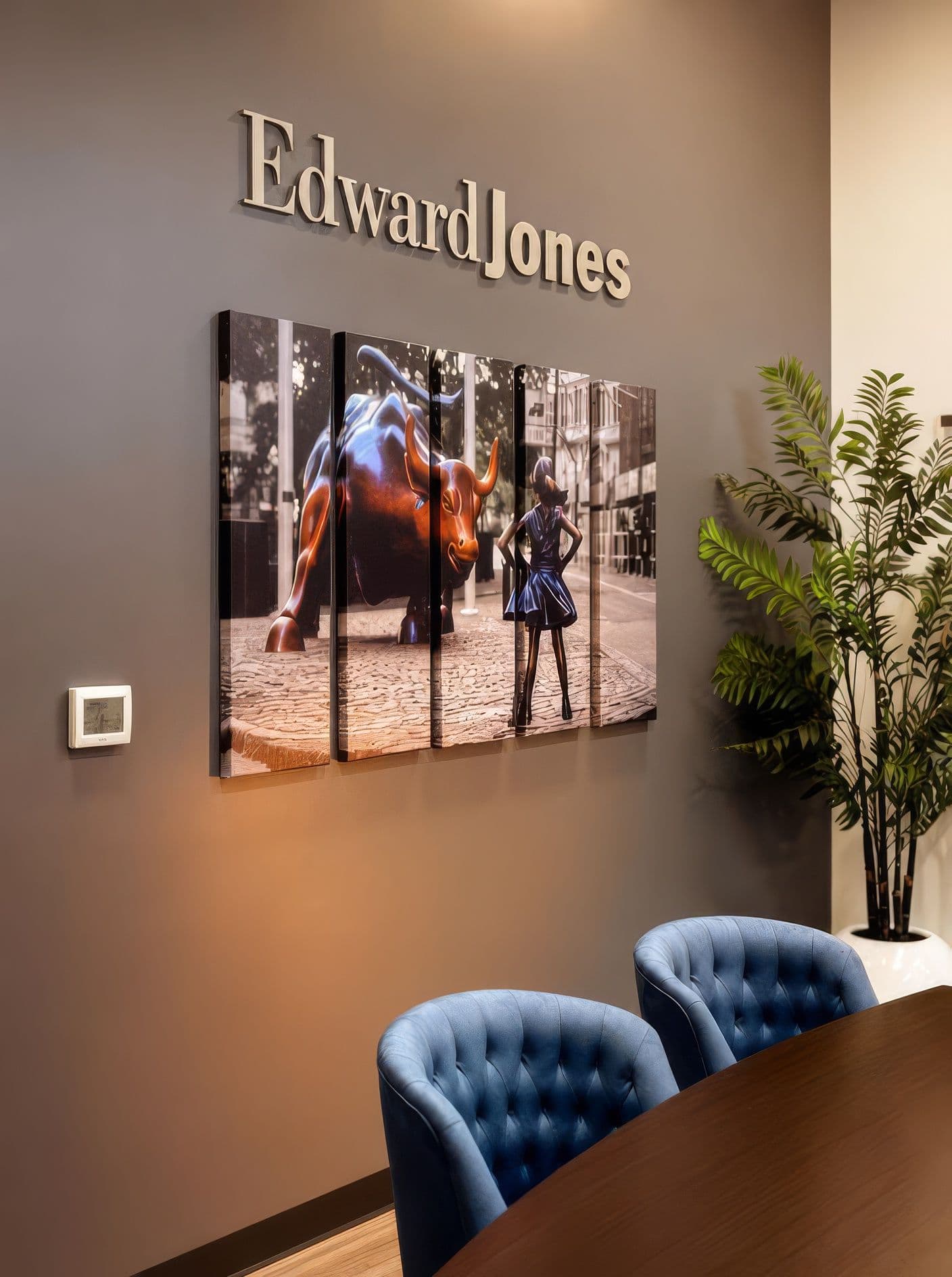 Interior by Palm and Mountain — Edward Jones — Chandler